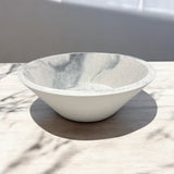 White Concrete Artisan Bowls