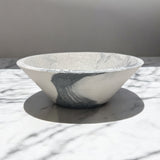 White Concrete Artisan Bowls