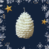 2 Pack • Pinecone Candles