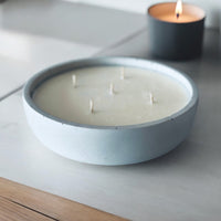 Concrete Artisan Candle Bowl 32 oz | ws