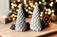 Concrete Christmas Decor Trees • Set of 2 | ws