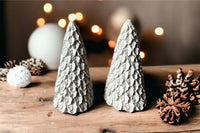 Concrete Christmas Decor Trees • Set of 2 | ws