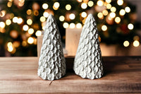 Concrete Christmas Decor Trees • Set of 2