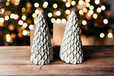 Concrete Christmas Decor Trees • Set of 2