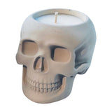 Concrete Skull Soy Candle