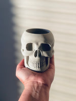 Concrete Skull Soy Candle