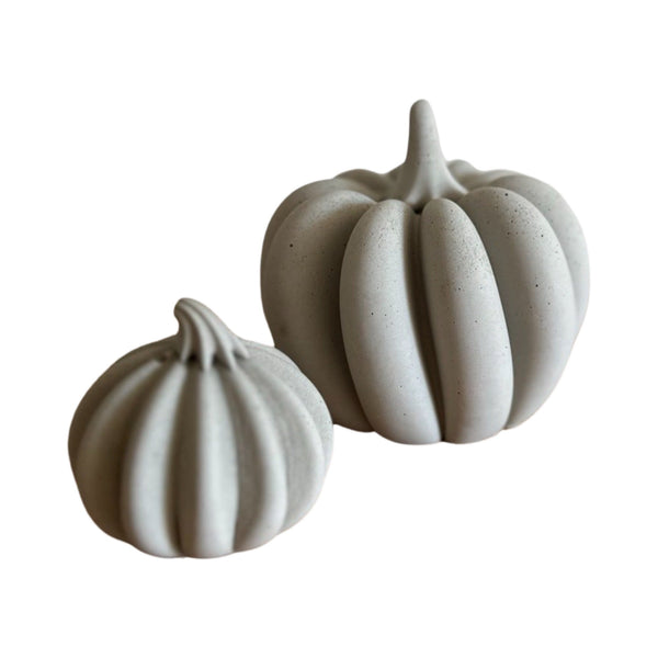 Concrete Pumpkin Decor | ws