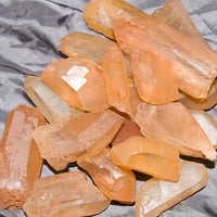 Tangerine Quartz Points