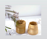 Rattan Vase